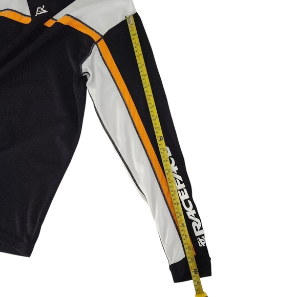 RACE FACE Stage Long Sleeve MTB Jersey black/orange medium (no size tag) - Picture 10 of 14